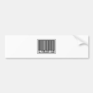 Barcode Librarian Bumpersticker