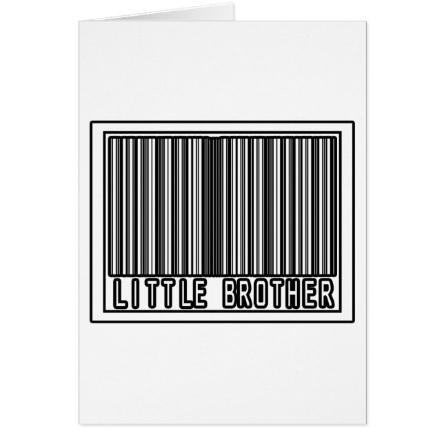 Barcode Little Brother (Voorkant)