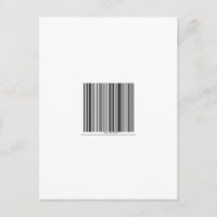 Barcode Message Say's Smile and Say Hi