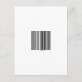 Barcode Message Say's Smile and Say Hi Briefkaart (Voorkant)