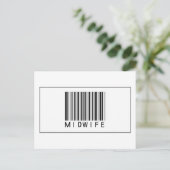 Barcode Midwel Briefkaart (Staand voorkant)