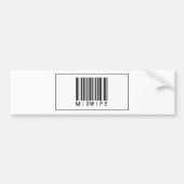 Barcode Midwel Bumpersticker (Voorkant)