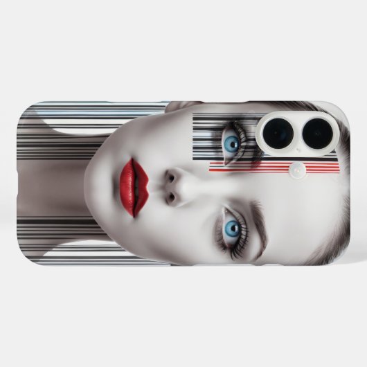 Barcode moderne meisje cover (Achterkant (horizontaal))