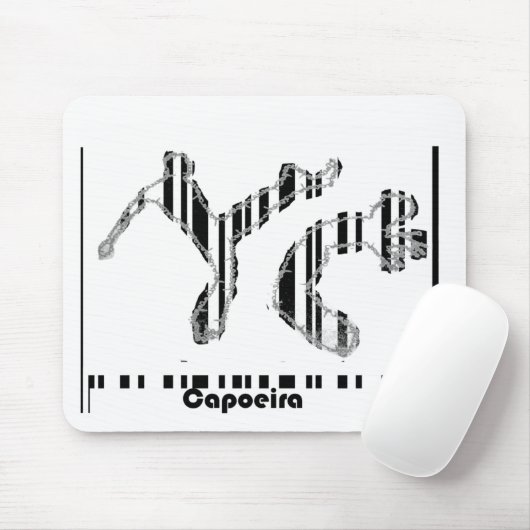 barcode mousepad capoeira muismat (Met muis)