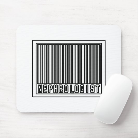 Barcode nefroloog muismat (Met muis)