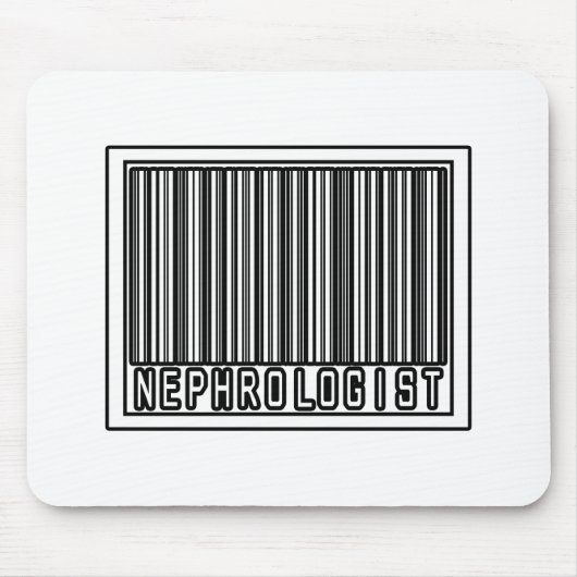 Barcode nefroloog muismat (Voorkant)