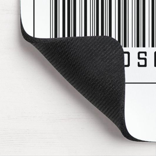Barcode Neurowetenschapper Muismat (Hoek)