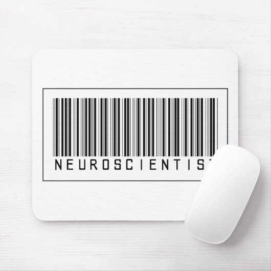 Barcode Neurowetenschapper Muismat (Met muis)
