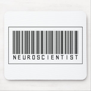 Barcode Neurowetenschapper Muismat