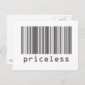 Barcode - Onbetaalbaar Briefkaart (Voorkant / Achterkant)