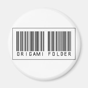 Barcode Origami Map Magneet