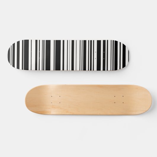 Barcode Skateboard (Horizontaal)