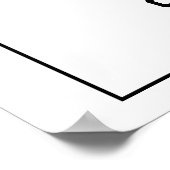 Barcode Socioloog Poster (Hoek)