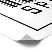 Barcode Speech Therapist Poster (Hoek)