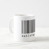 Barcode - Tevredenheid Koffiemok (Voorkant links)