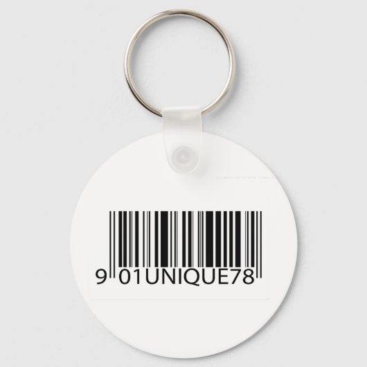 BarCode - Uniek Sleutelhanger (Voorkant)