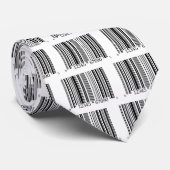 Barcode-upc Stropdas (Opgerold)