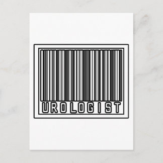 Barcode-uroloog Briefkaart