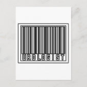 Barcode-uroloog Briefkaart (Voorkant)