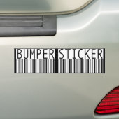 barcodebumpersticker bumpersticker (Op auto)