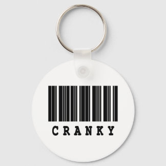 barcodeontwerp sleutelhanger