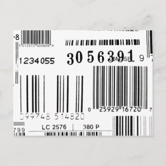 Barcodes Briefkaart