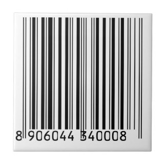 Barcodes Tegeltje