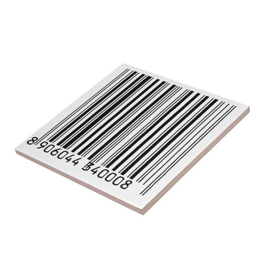 Barcodes Tegeltje (Zijkant)