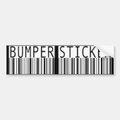 barcodesticker bumpersticker (Voorkant)