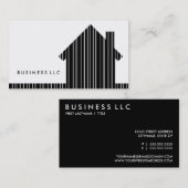 barcodethuis visitekaartje (Voorkant / Achterkant)