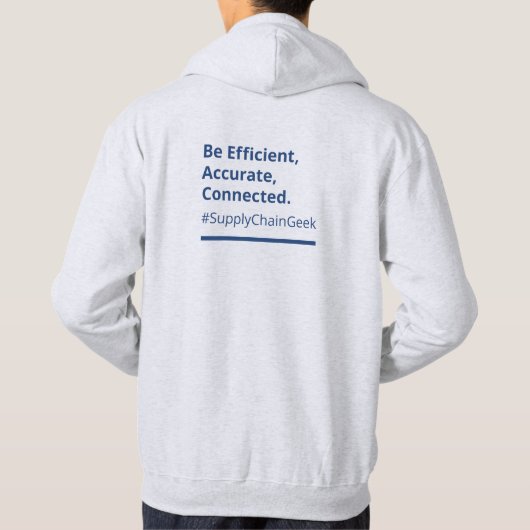 Barcoding White Sweatshirt (Achterkant)