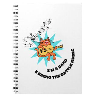 Bard Battle Music Notitieboek