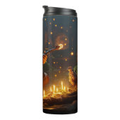 Bard bij het vuur thermosbeker (Geroteerd rechts)