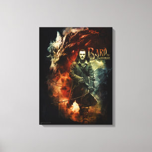 BARD BOWMAN™ & Smaug Canvas Afdruk