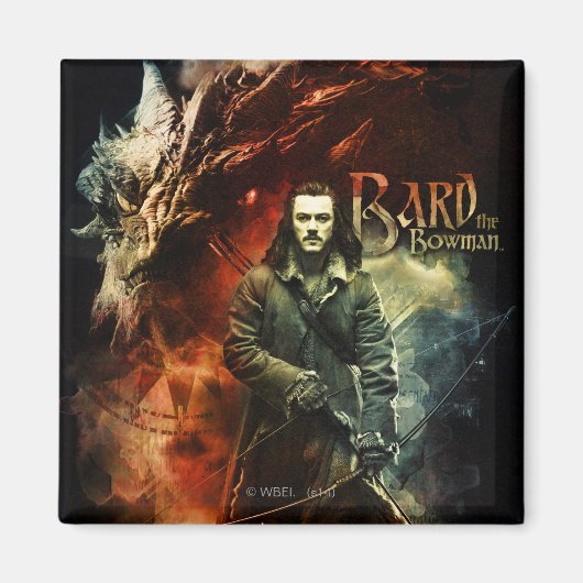 BARD BOWMAN™ & Smaug Magneet (Voorkant)