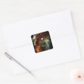 BARD BOWMAN™ & Smaug Vierkante Sticker (Envelop)