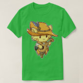 Bard Cat T-shirt (Design voorkant)