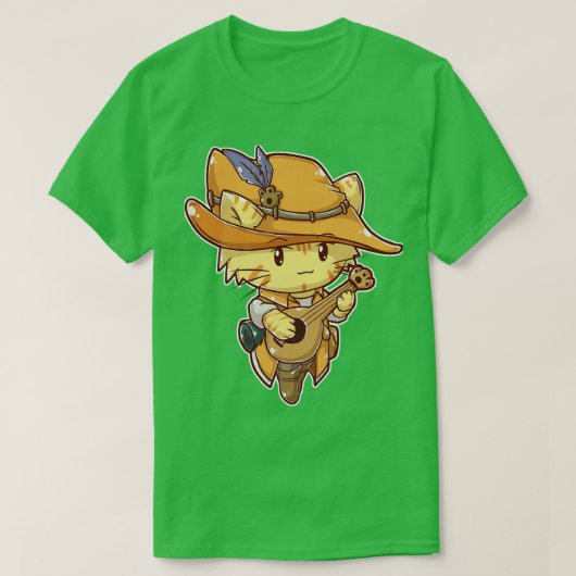 Bard Cat T-shirt (Design voorkant)
