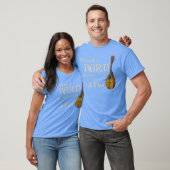 Bard Class grap voor Fantasy Games speler B Flat P T-shirt (Unisex)