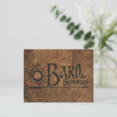 BARD DE BOWMAN™ BRIEFKAART (Staand voorkant)