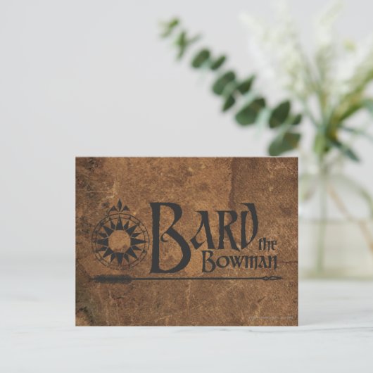 BARD DE BOWMAN™ BRIEFKAART (Staand voorkant)