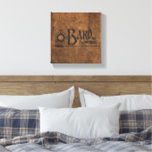 BARD DE BOWMAN™ CANVAS AFDRUK (Insitu (Slaapkamer))