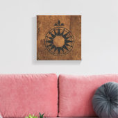 BARD DE BOWMAN™ CANVAS AFDRUK (Insitu (Woonkamer))