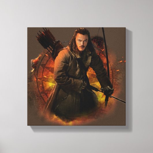 BARD DE BOWMAN™ grafische kaart Canvas Afdruk (Voorkant)