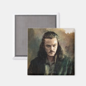 BARD DE BOWMAN™ grafische kaart Magneet (Voorkant / Achterkant)