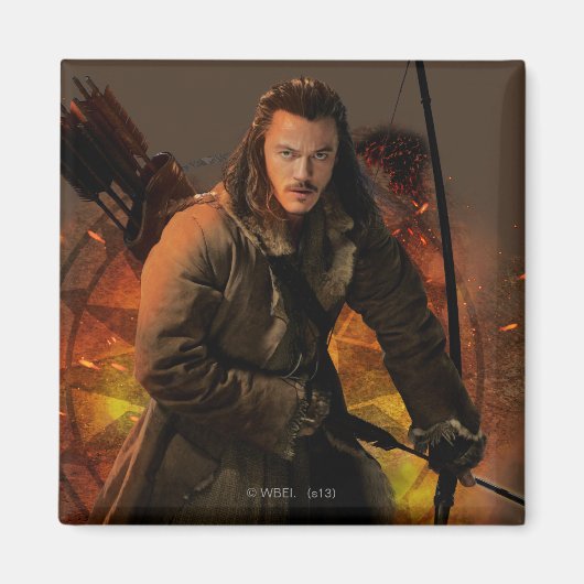 BARD DE BOWMAN™ grafische kaart Magneet (Voorkant)