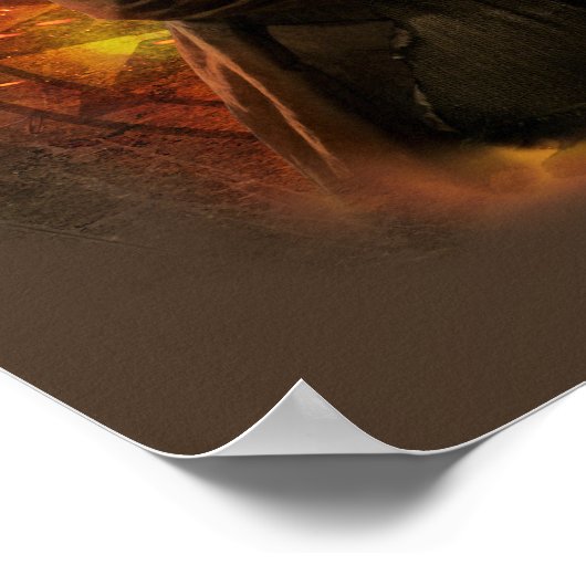 BARD DE BOWMAN™ grafische kaart Poster (Hoek)