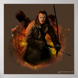 BARD DE BOWMAN™ grafische kaart Poster