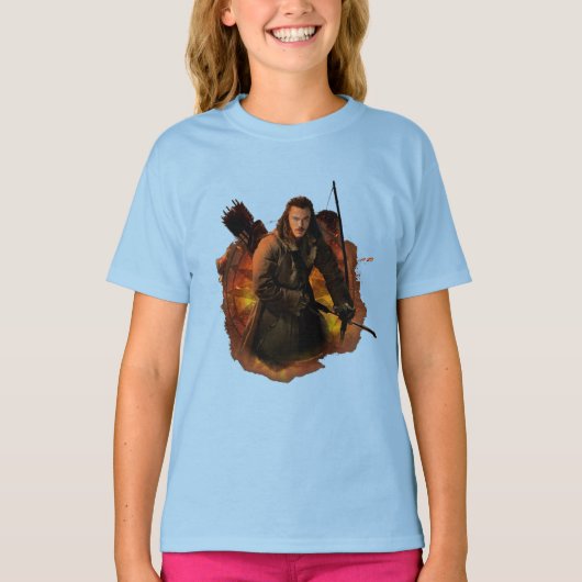 BARD DE BOWMAN™ grafische kaart T-shirt (Voorkant)