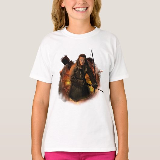 BARD DE BOWMAN™ grafische kaart T-shirt (Voorkant)